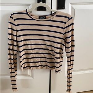 Topshop striped shirt